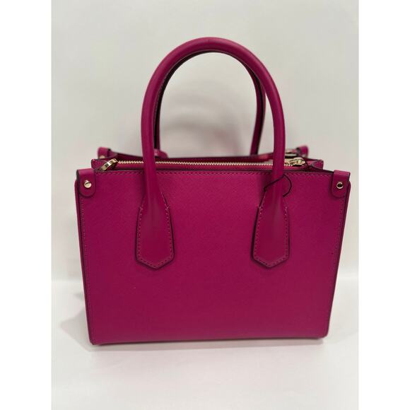 Michael Kors Maple Women’s Signature MK Logo Satchel - Picture 4 of 8